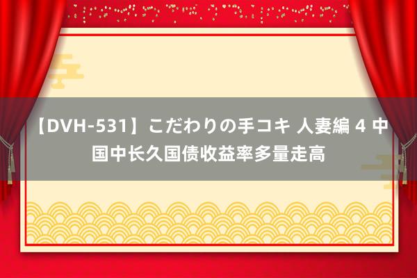 【DVH-531】こだわりの手コキ 人妻編 4 中国中长久国债收益率多量走高