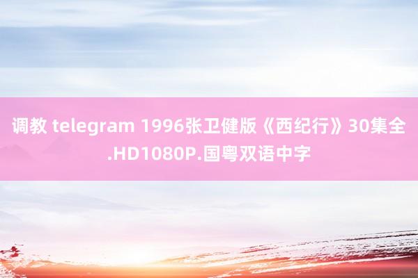 调教 telegram 1996张卫健版《西纪行》30集全.HD1080P.国粤双语中字